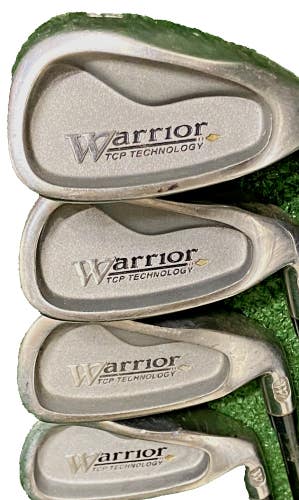 Warrior TCP Iron Set 6-9 Irons RH Men's Stiff Graphite 6i 37" New Midsize Grips
