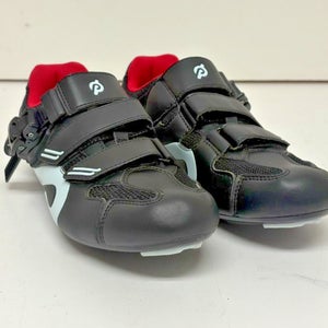 Peloton Black 3-Strap Road-Style Unisex Indoor Cycling Shoes EU 39 US 6/8 NEW