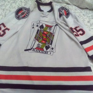 Hockey jersey Blackjacks- Blackhawks colorway #55