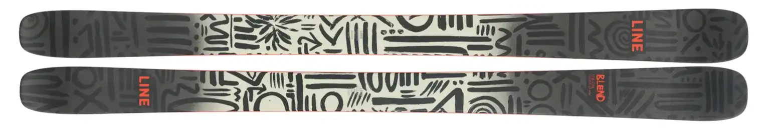 185 cm Line Blend Skis (New)
