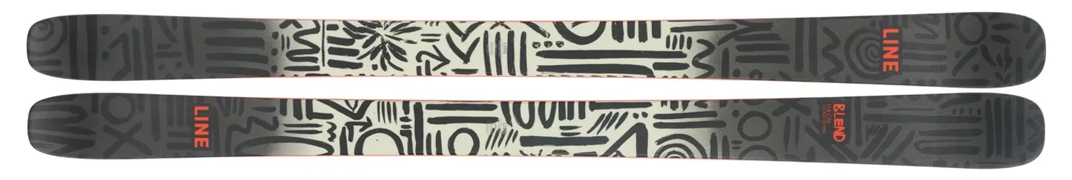 185 cm Line Blend Skis (New)