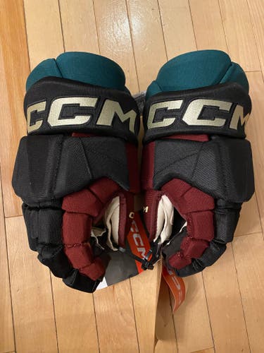New CCM Pro Model Gloves 14" Pro Stock Arizona