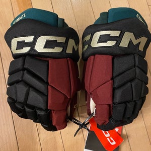 New CCM HGTK Gloves 14" Pro Stock Arizona Schmaltz