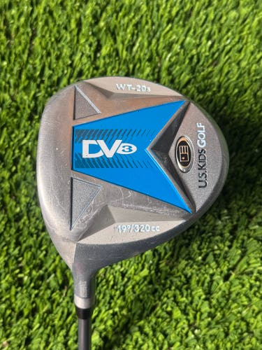USKG US Kids Golf DV3 WT-20s 19° Driver Light 32” Graphite Stock Grip LEFT HAND