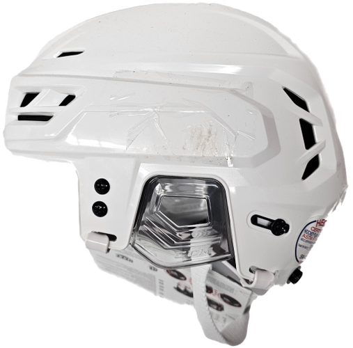 CCM RESISTANCE HOCKEY HELMET WHITE MEDIUM BRAND NEW WITHOUT BOX (14869)