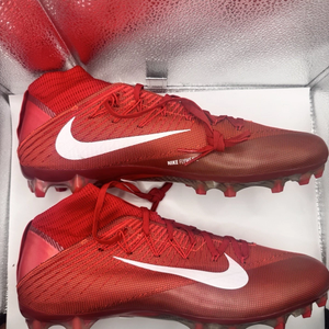 Nike Vapor Untouchable 2 Football Cleats Red | Men’s US 16 | Flyweave | Carbon Fiber NEW