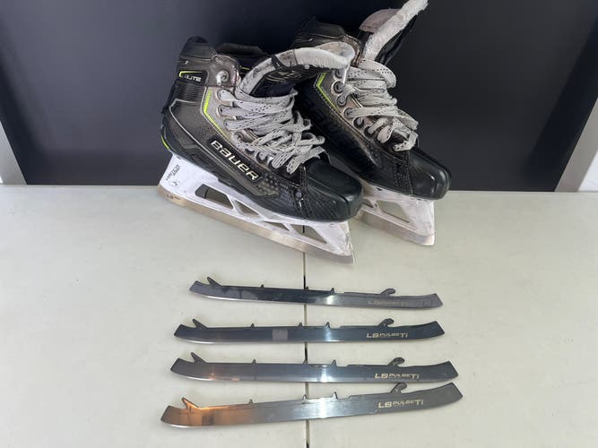 2024 Bauer Elite Hockey Goalie Skates Size 6 (Used)
