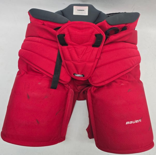 Bauer Custom Pro Hockey Goalie Pants Senior Extra Large / XL NCAA BU Used (14872)