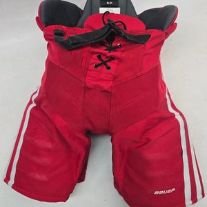 Bauer Nexus Custom Pro Hockey Pants Small NCAA BU Used #34 (14873)