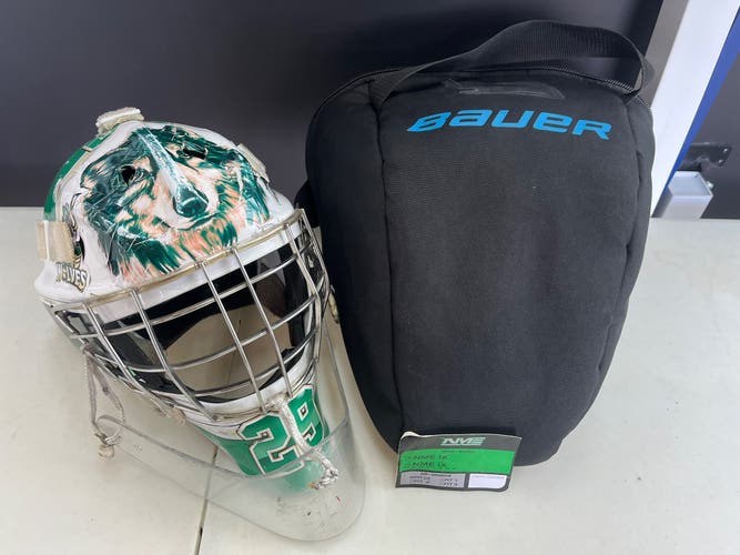 Bauer NME IX Goalie Mask (Used)