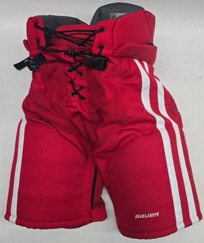 Bauer Nexus Custom Pro Hockey Pants Small NCAA BU Used #12 (2) (14875)