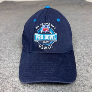 NFL Pro Bowl Mens Hat Strap Back Blue Cap 2007 Football Reebok Sports Hawaii