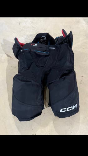 Like New Men's Senior Large CCM Jetspeed FT6 Pro Hockey Pants Black