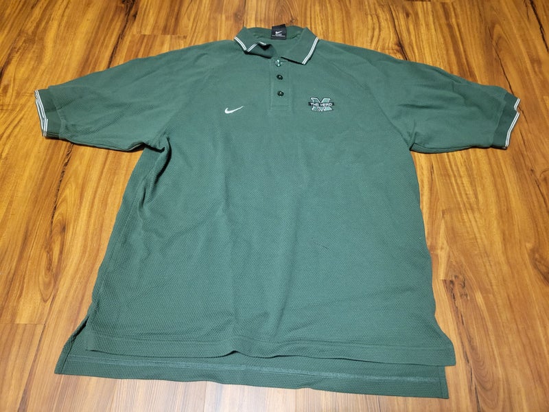 Nike Team Marshall University Thundering Herd Polo Shirt, Tag Size M
