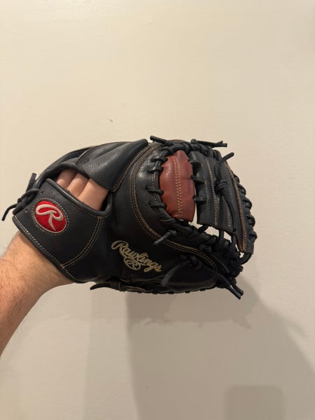 NEED GONE VERY FAST Rawlings buster posey catchers mitt fresh relace and palm adhesive