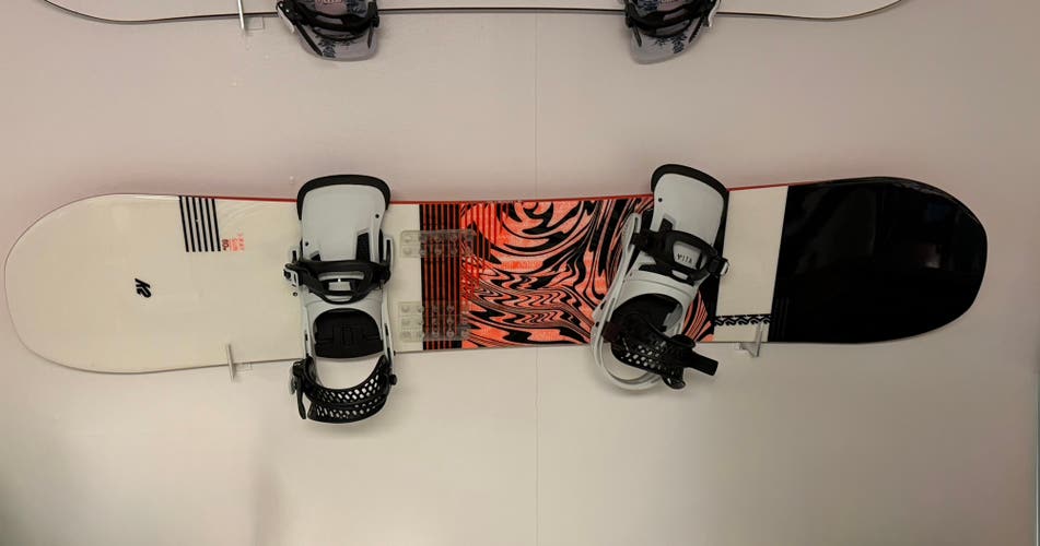 Snowboard Set-up K2 Ray Gun with Burton Malavita Bindings - used