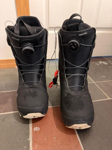 Men's Size M 12.0 (W 13.0) Burton Photon Snowboard Boots (Used)
