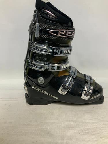Used Head CROSS Mens DH Ski Boot Black 250 MP - M07 - W08 11823-S000036676