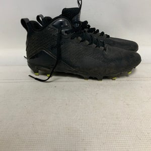 Used Riddell Adult FB Cleats Black Senior 8 11823-S000036661
