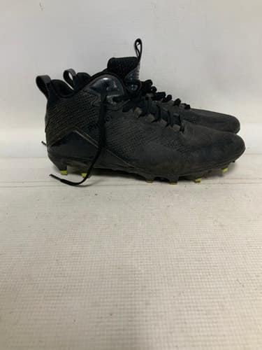 Used Riddell Adult FB Cleats Black Senior 8 11823-S000036661