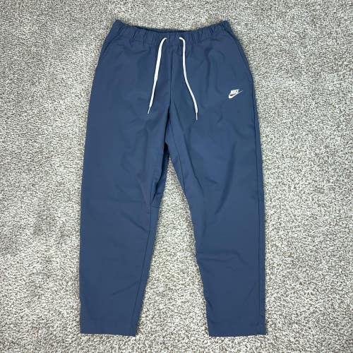 Nike Pants Mens XL Blue Lightweight Woven Jogger Athletic Club Sportswear Casual