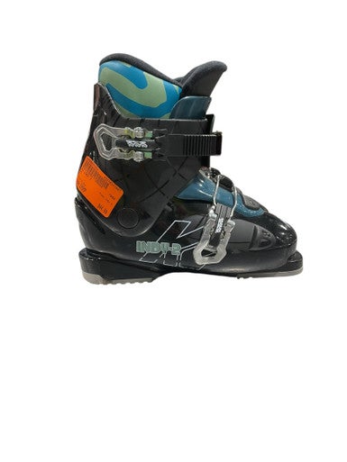 Used K2 INDY 2 Boys DH Ski Boot Black 205 MP - J01 11847-S000031952