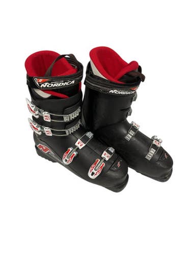 Used Nordica DOBERMANN Boys DH Ski Boot Black 270 MP - M09 - W10 11847-S000031925