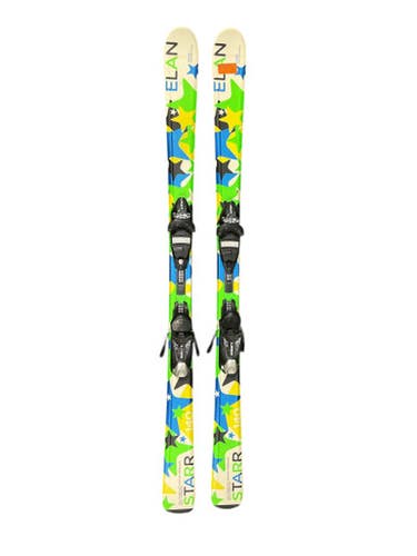 Used Elan 7.5 Boys DH Ski/Binding Green 140 cm 11847-S000031905