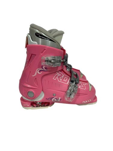 Used Roces IDEA UP Girls DH Ski Boot Pink 160 MP - Y09 11847-S000031911