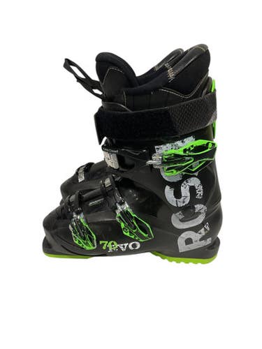 Used Rossignol EVO 70 Mens DH Ski Boot Black 260 MP - M08 - W09 11847-S000031913