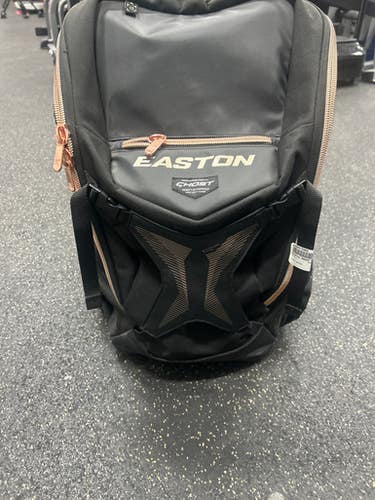 Used Easton GHOST BACKPACK BB/SB Player Carry Bag Black 11337-S000475965