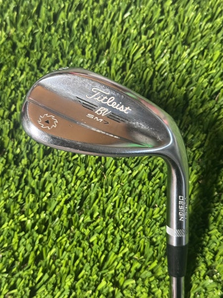Titleist Vokey SM7 Tour Chrome Lob Wedge LW 58* 12 Bounce D-Grind RH