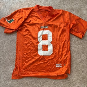 L/XL Miami Hurricanes Football Jersey