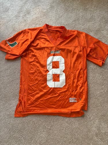 L/XL Miami Hurricanes Football Jersey