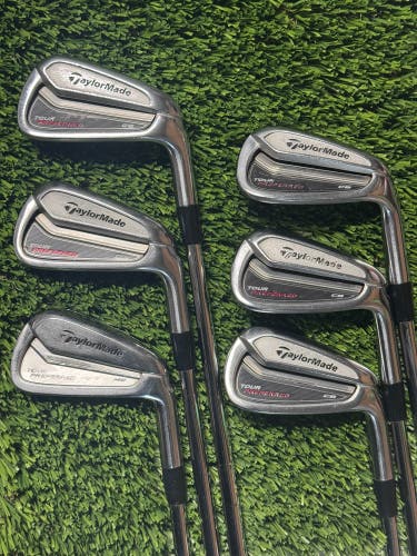 Taylormade Tour Preferred CB 2014 5-PW KBS Tour Stiff Flex Steel Right Handed