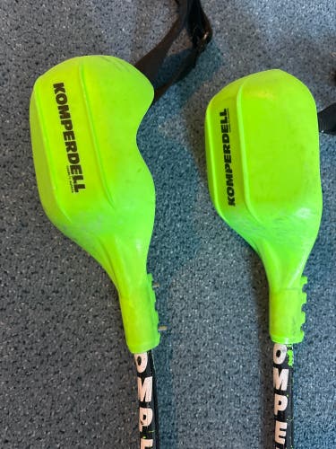 44in (110cm) Komperdell NATIONAL TEAM Racing Ski Poles (Used)
