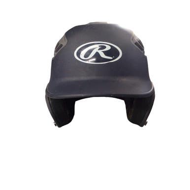 Used Rawlings 6 3/8 - 7 1/8 Batting Helmet No Mask Black SM 11760-S000085859