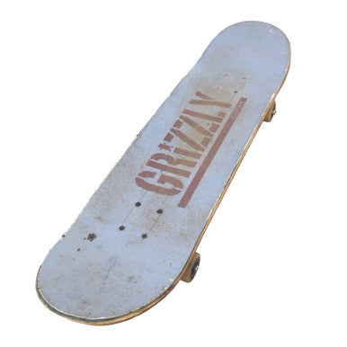 Used GRIZZLY Complete Skateboard Royal Blue Regular 11760-S000085858