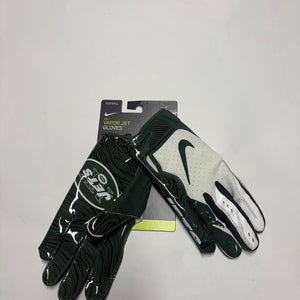 Nike Vapor Jet 5.0 New York Jets Adult XL Receiver Receiving Gloves New Rare