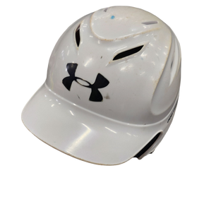 Used Under Armour BATTING HELMET Batting Helmet No Mask White One Size 11613-S000174415