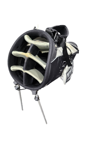 Used Strata ULTIMATE Mens Stand Bag Black And White 11613-S000174452