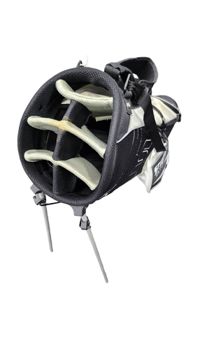 Used Strata ULTIMATE Mens Stand Bag Black And White 11613-S000174452