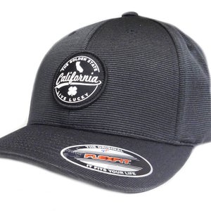 NEW Black Clover Live Lucky Cali Shadow Black Fitted Large/Extra Large Golf Hat