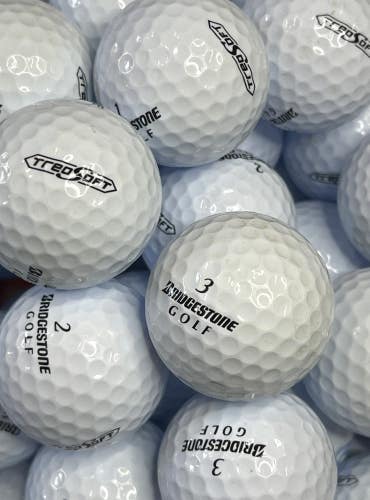 15 Premium AAA Bridgestone Treosoft Used Golf Balls