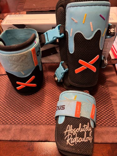 Absolutely Ridiculous Pushing P Ice Cream Elbow Guard Junior Size (Lightly Used)