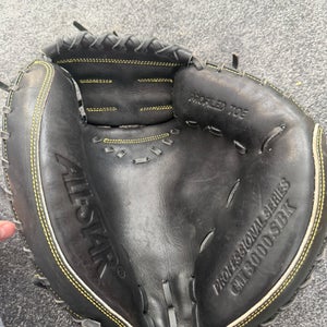 All Star Pro elite RH Catcher's Baseball Glove 32.5" (Used)