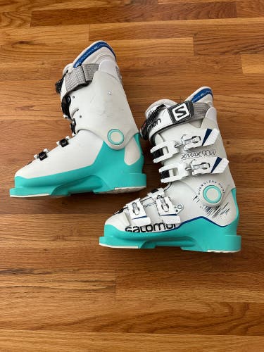 Salomon X Max 90W Women’s Ski Boots – Size 22.5 (Mondo 22/22.5)