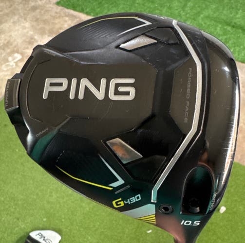 Men's 2023 Ping G430 Max Right Handed Driver Stiff Flex 10.5 Loft (Used) W/ Head Cover