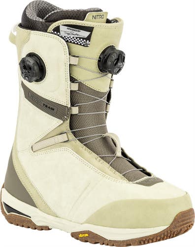 Nitro Team Boa Snowboard Boots US Men's Size 12.5 Desert New 2026