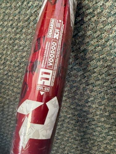 2024 DeMarini Voodoo One Alloy USABat Certified Bat (-11) 19 oz 30" (New)